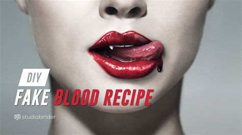 best fake blood to stain clothes|blood recipes.